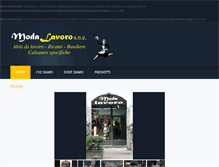 Tablet Screenshot of modalavoro.net